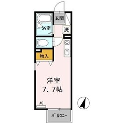 セジュール摩耶IIの物件間取画像